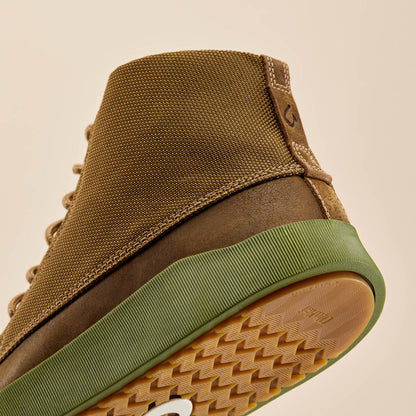 OluKai Men | Mōlina Men’s Waterproof Leather Boots - Mustang Hanu
