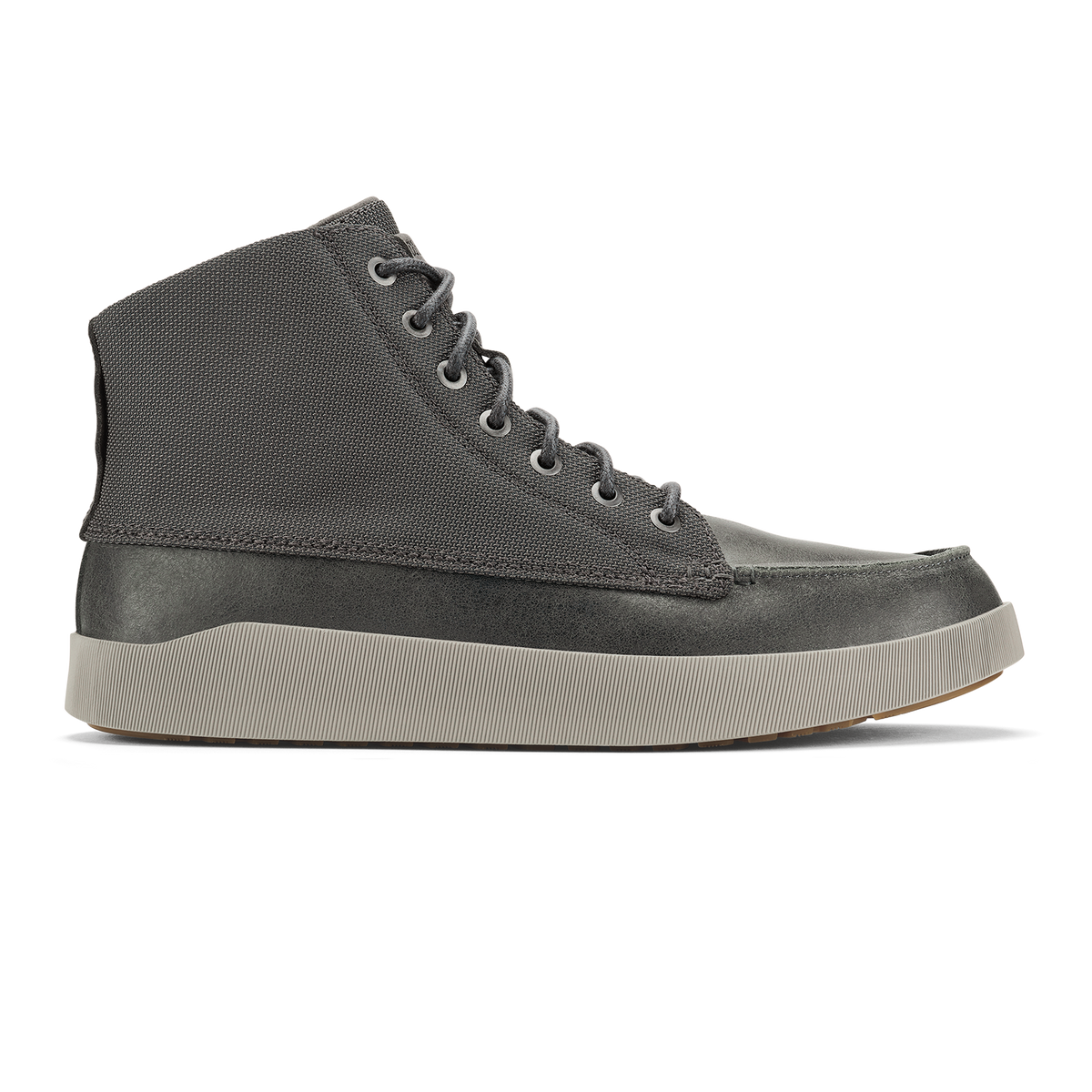 OluKai Men | Mōlina Men’s Waterproof Leather Boots - Black