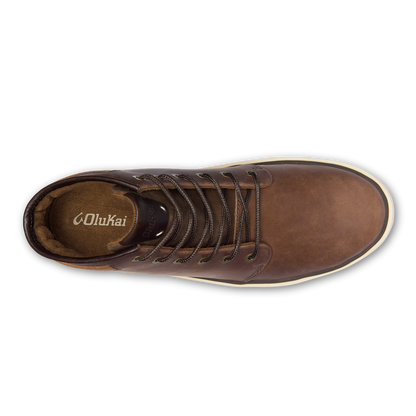 OluKai Men | Kekaha Men’s Chukka Boots - Toffee / Off White