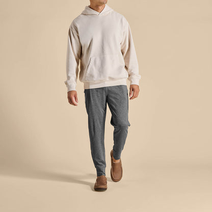 OluKai Men | Moloā Men's Leather Slippers - Toffee / Dark Wood