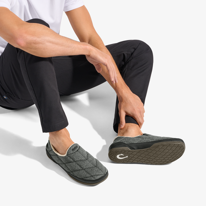 OluKai Men | Puku'i - Dark Shadow / Lava Rock