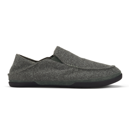OluKai Men | Moloā Hulu Men's Lightweight Slippers - Lava Rock
