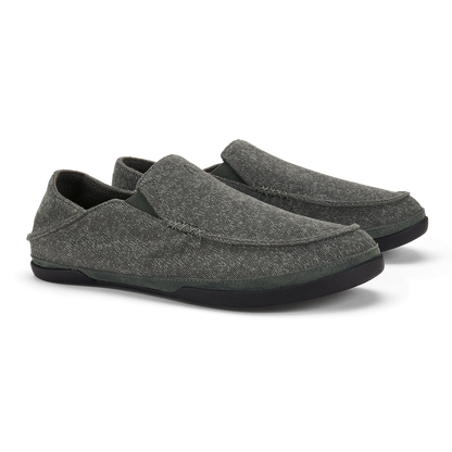 OluKai Men | Moloā Hulu Men's Lightweight Slippers - Lava Rock