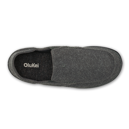 OluKai Men | Moloā Hulu Men's Lightweight Slippers - Lava Rock