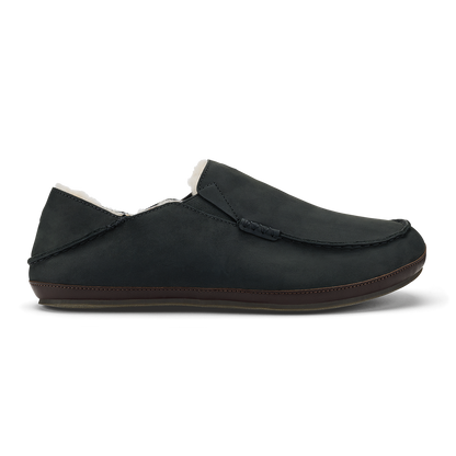 OluKai Men | Moloā Slipper - Black / Dk Java
