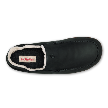 OluKai Men | Moloā Slipper - Black / Dk Java