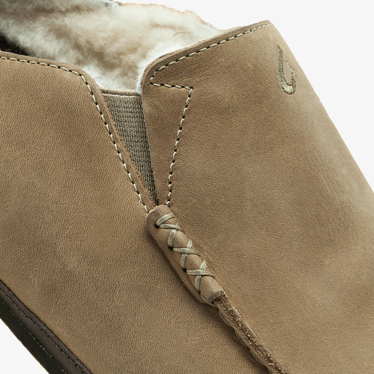 OluKai Men | Moloā Slipper - Clay / Dk Java