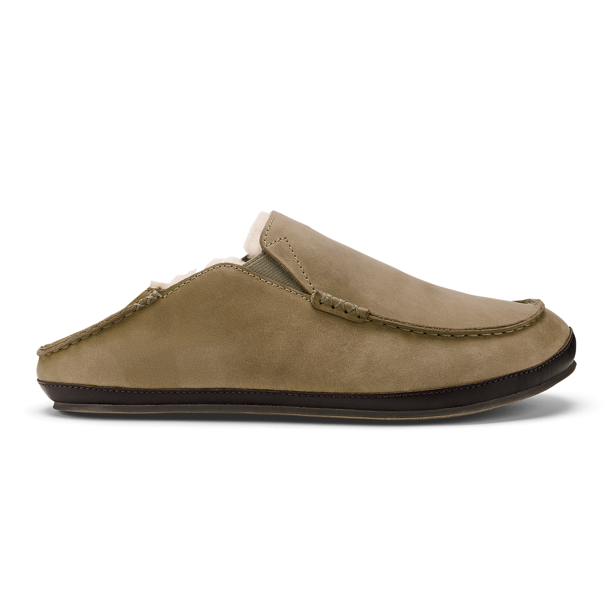 OluKai Men | Moloā Slipper - Clay / Dk Java