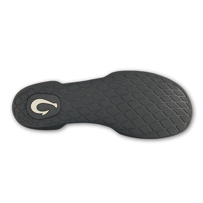 OluKai Men | Moloā Hulu Men’s Wool Slippers - Black