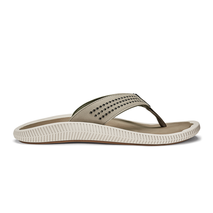 OluKai Men | Ulele Men's Water-Ready Beach Sandals - Clay / Mustang
