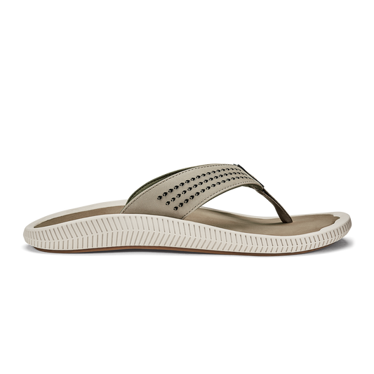 OluKai Men | Ulele Men's Water-Ready Beach Sandals - Clay / Mustang