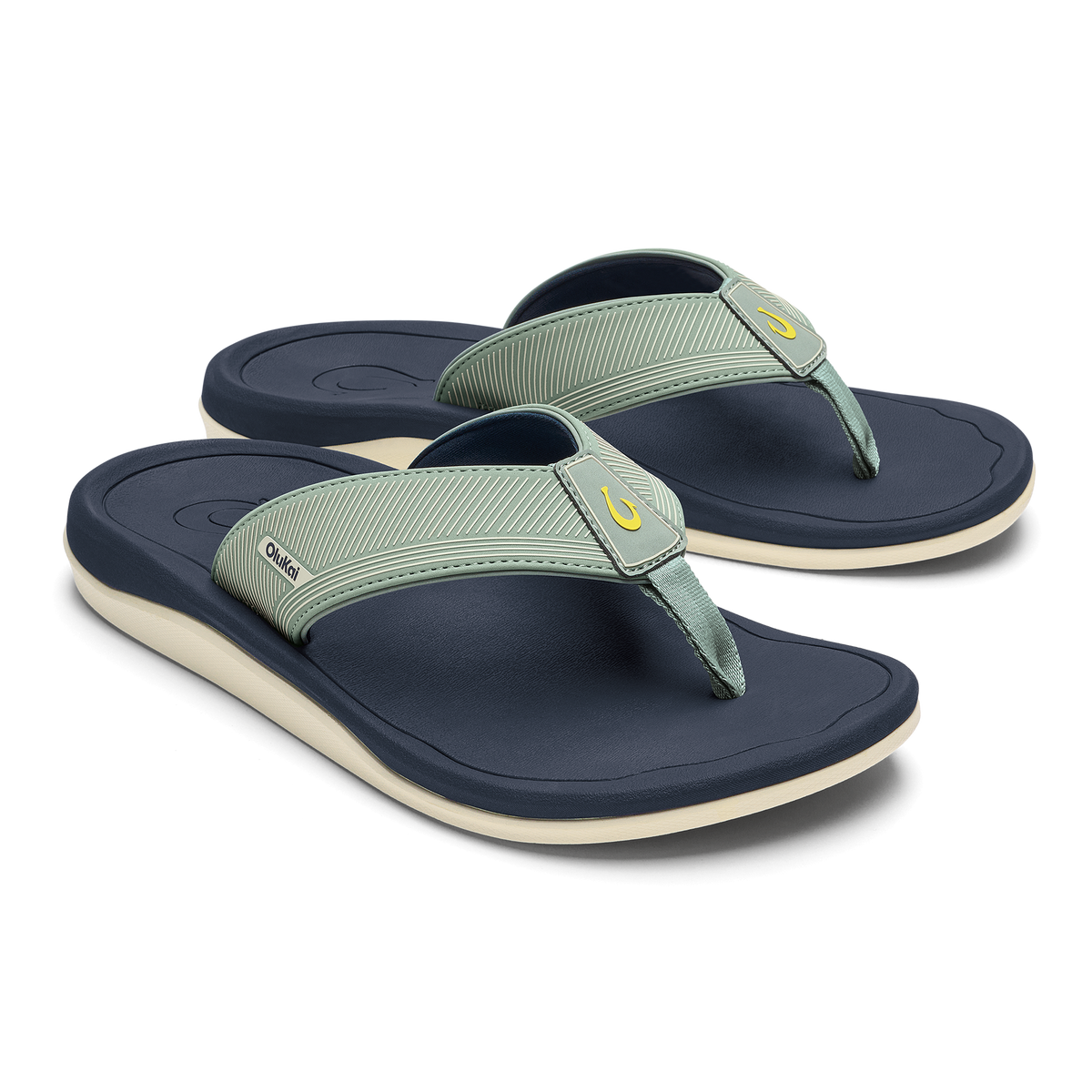 OluKai Men|New Arrivals | 'Ahi Kai - Seagreen / Trench Blue