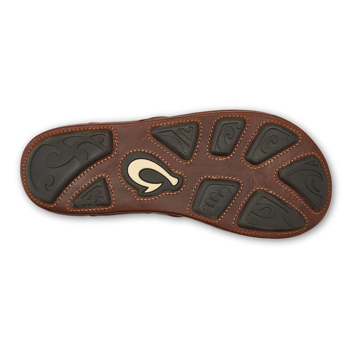 OluKai Men | Mekila Men's Full-Grain Leather Beach Sandals - Natural