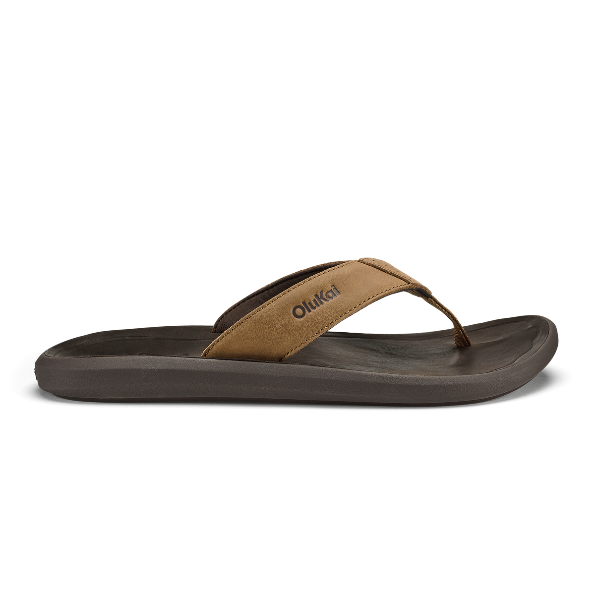 OluKai Men|New Arrivals | Pili - Tan / Dark Java