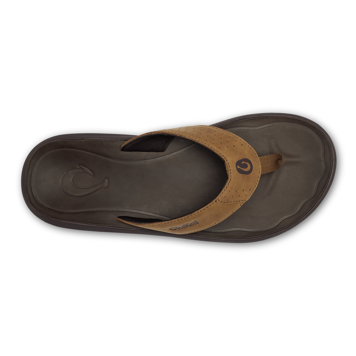 OluKai Men|New Arrivals | Pili - Tan / Dark Java