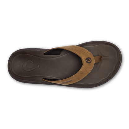 OluKai Men|New Arrivals | Pili - Tan / Dark Java