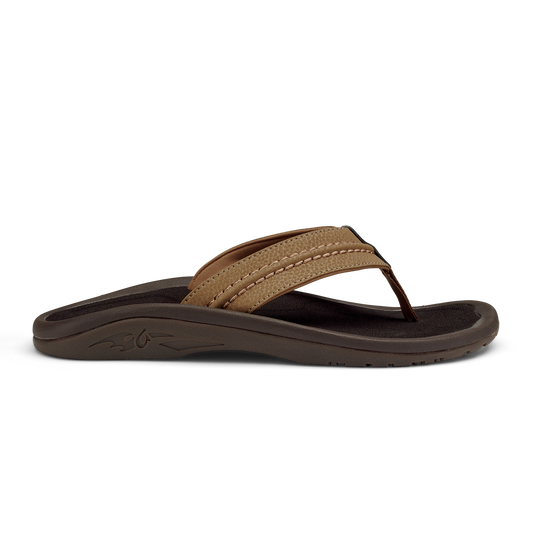 OluKai Men | OluKai Hokua - Tan | Men's Beach Sandals