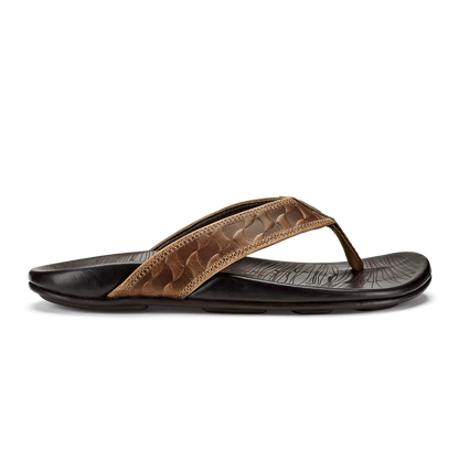 OluKai Men | Hikianalia - Tan / Dark Java