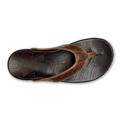 OluKai Men | Hikianalia - Tan / Dark Java