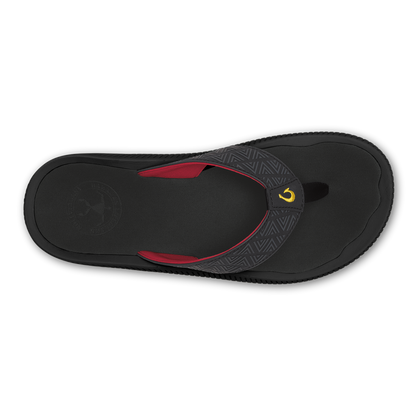 OluKai Men|New Arrivals | Ulele - Black / HLA