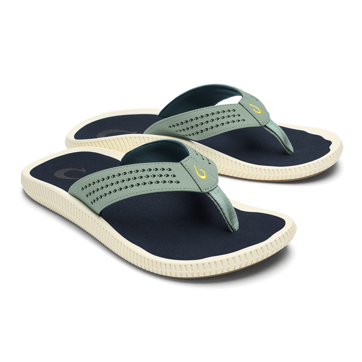 OluKai Men|New Arrivals | Ulele - Seagreen / Trench Blue