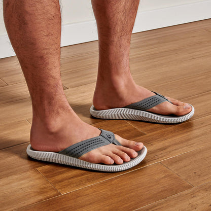 OluKai Men | Ulele Men's Water-Ready Beach Sandals - Stone