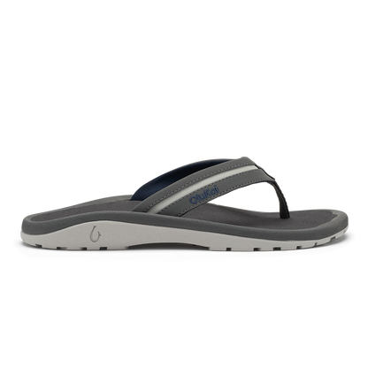 OluKai Men | ʻOhana Palua - Cloud Grey / Rock