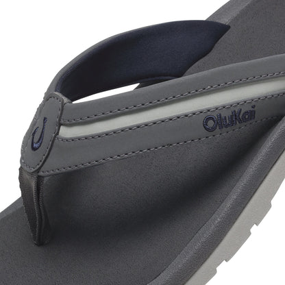 OluKai Men | ʻOhana Palua - Cloud Grey / Rock