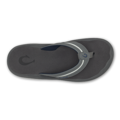 OluKai Men | ʻOhana Palua - Cloud Grey / Rock