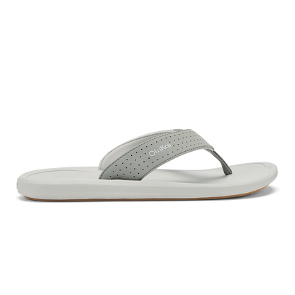 OluKai Men | Ki‘i Men’s Water Ready Beach Sandals - Ash / Sterling