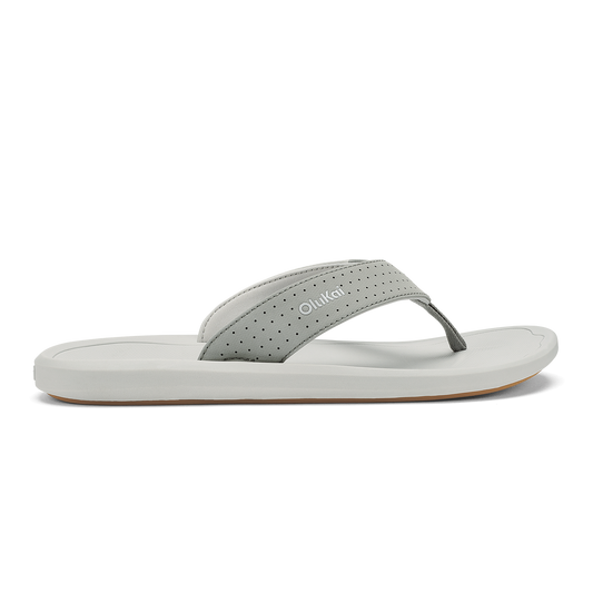 OluKai Men | Ki‘i Men’s Water Ready Beach Sandals - Ash / Sterling