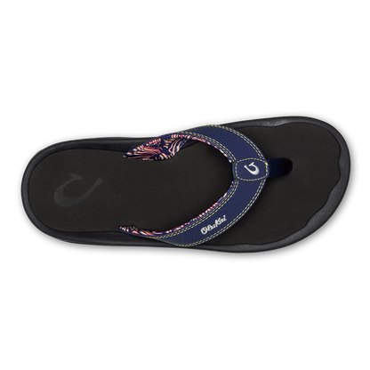 OluKai Men | ‘Ohana Men's Beach Sandals - Navy / Onyx