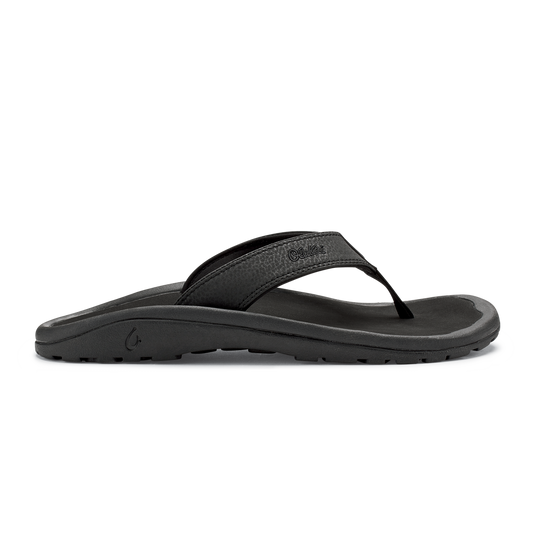 OluKai Men | ‘Ohana Men's Best Selling Beach Sandals - Black