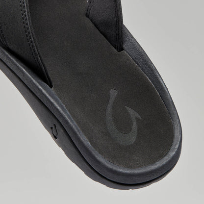 OluKai Men | ‘Ohana Men's Best Selling Beach Sandals - Black