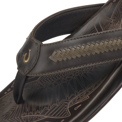 OluKai Men | Mea Ola Mano - Dk Java / Mustang
