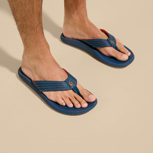 OluKai Men | Ulele Men's Water-Ready Beach Sandals - Lagoon