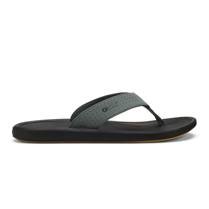 OluKai Men | Ki‘i Men’s Water Ready Beach Sandals - Rock / Lava Rock