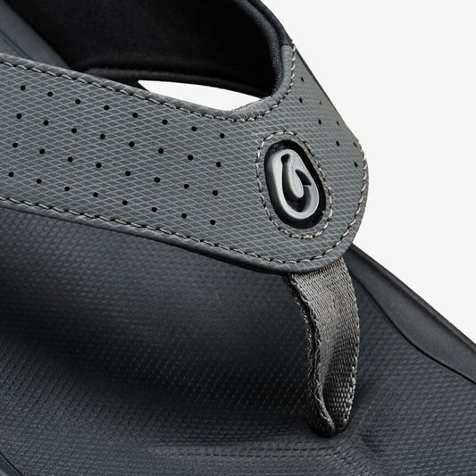 OluKai Men | Ki‘i Men’s Water Ready Beach Sandals - Rock / Lava Rock