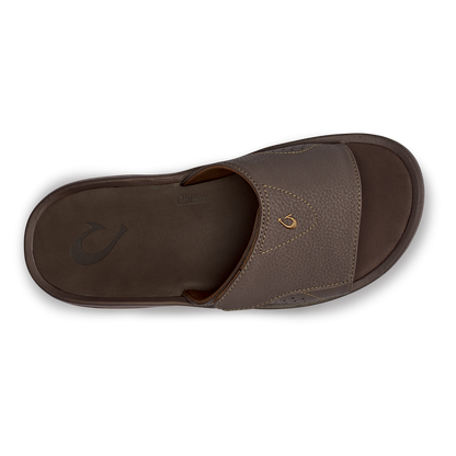 OluKai Men | Nalu Slide Men's Beach Slide Sandals - Dark Java