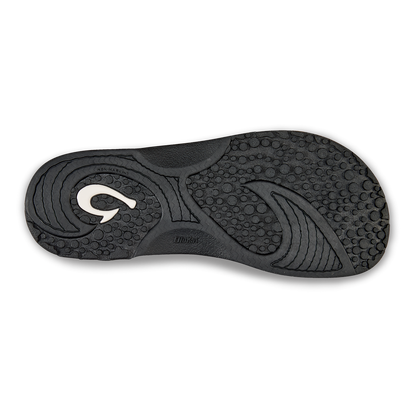 OluKai Men | Nalu Slide Men's Beach Slide Sandals - Black
