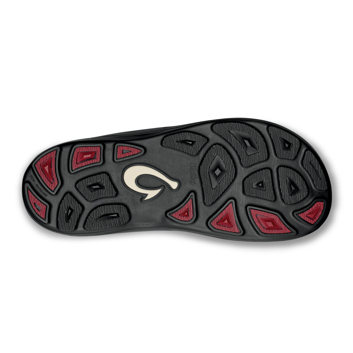 OluKai Men | Kīpī Men’s Comfortable Beach Sandals - Dark Shadow