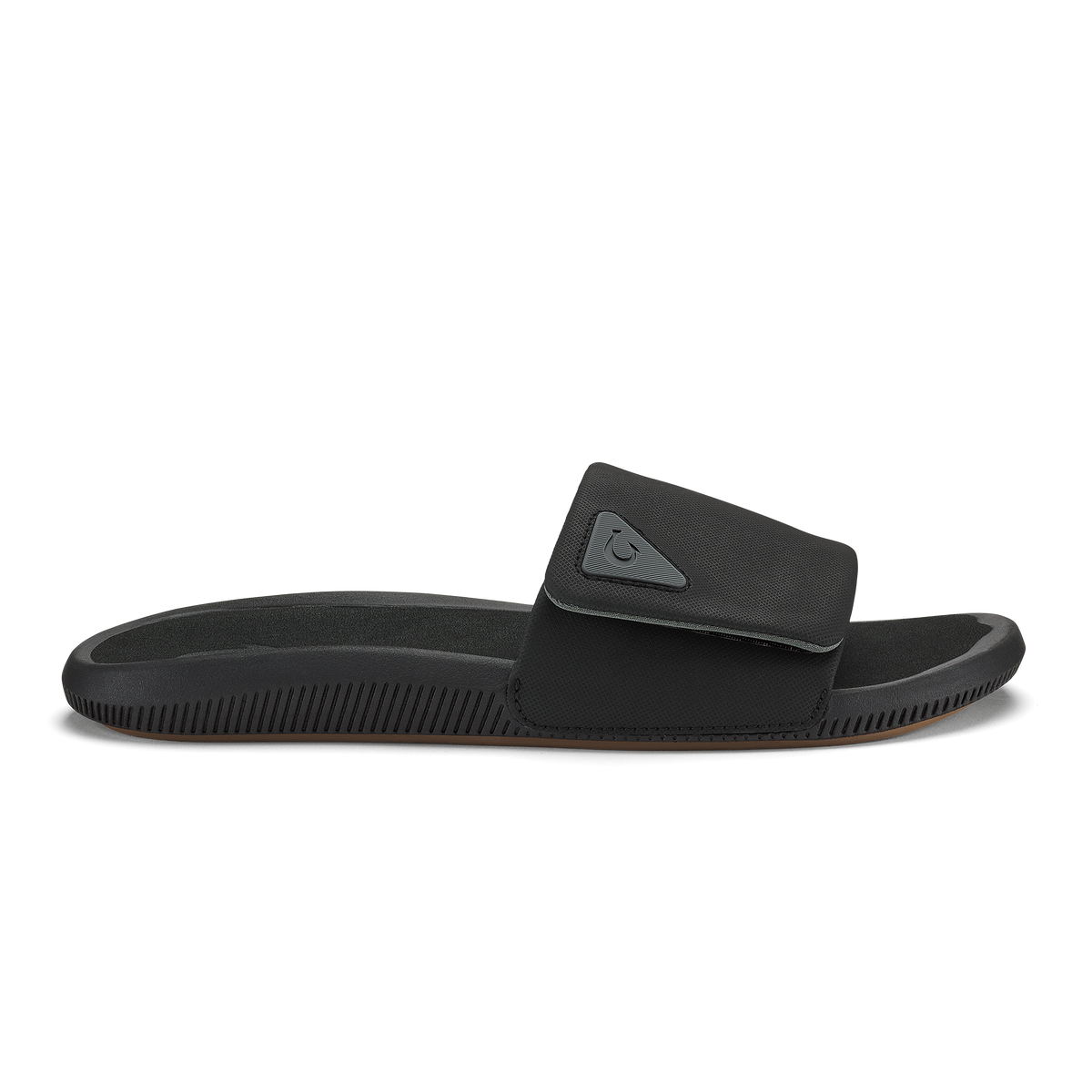 OluKai Men|New Arrivals | Ulele Slide - Lava Rock / Lava Rock