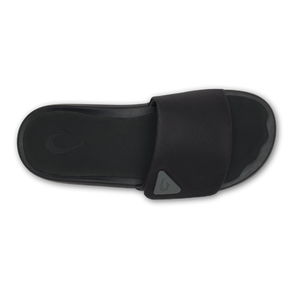 OluKai Men|New Arrivals | Ulele Slide - Lava Rock / Lava Rock
