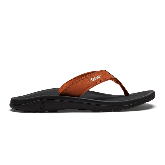 OluKai Men | ‘Ohana Men's Best Selling Beach Sandals - Dirt / Lava Rock