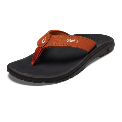OluKai Men | ‘Ohana Men's Best Selling Beach Sandals - Dirt / Lava Rock