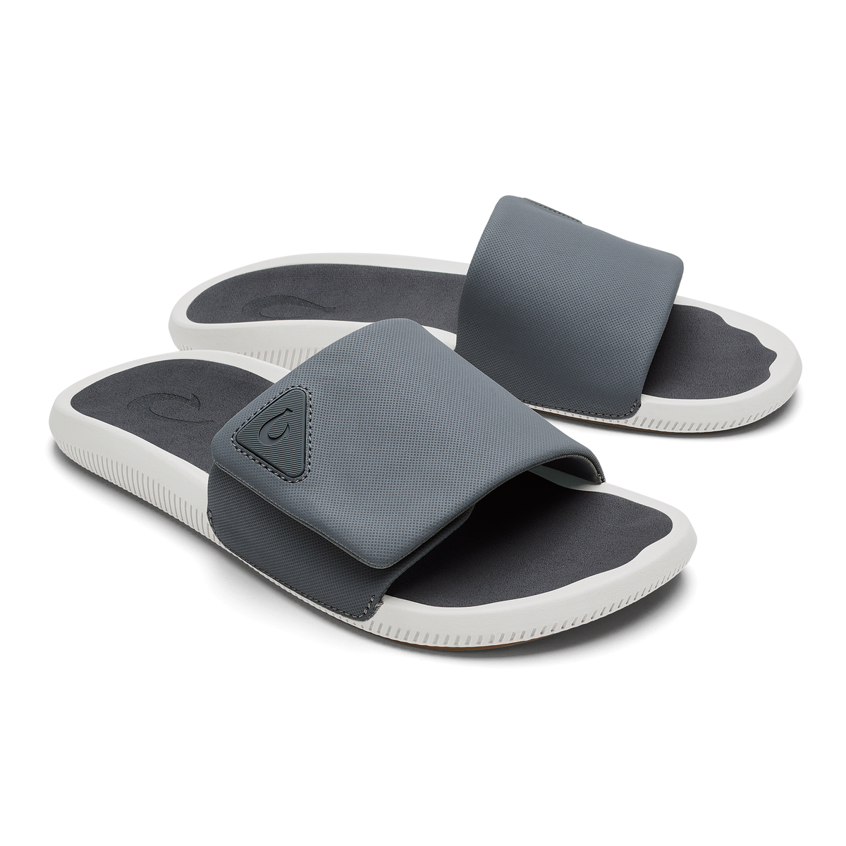 OluKai Men|New Arrivals | Ulele Slide - Rock / Rock