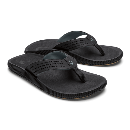 OluKai Men|New Arrivals | Ulele - Lava Rock / Lava Rock