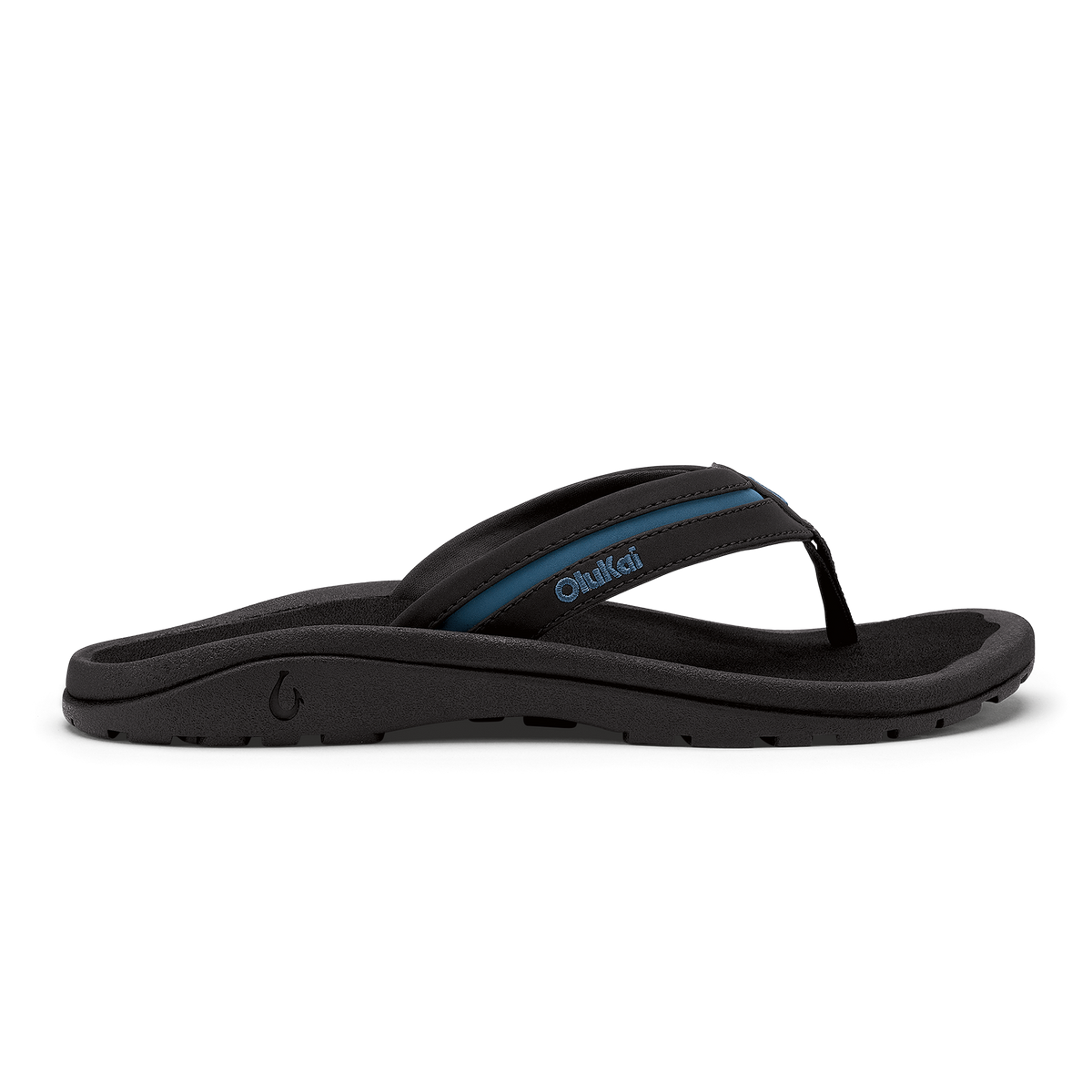 OluKai Men | ʻOhana Pālua - Black / Slate Blue