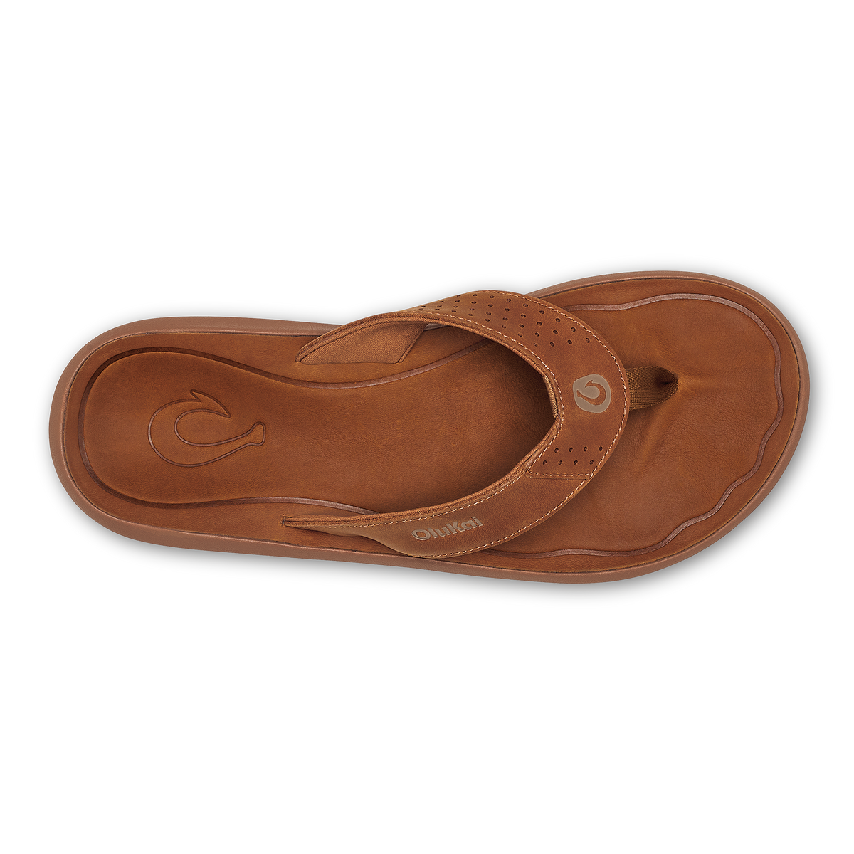 OluKai Men | Pili Men’s Waterproof Leather Sandals - Fox