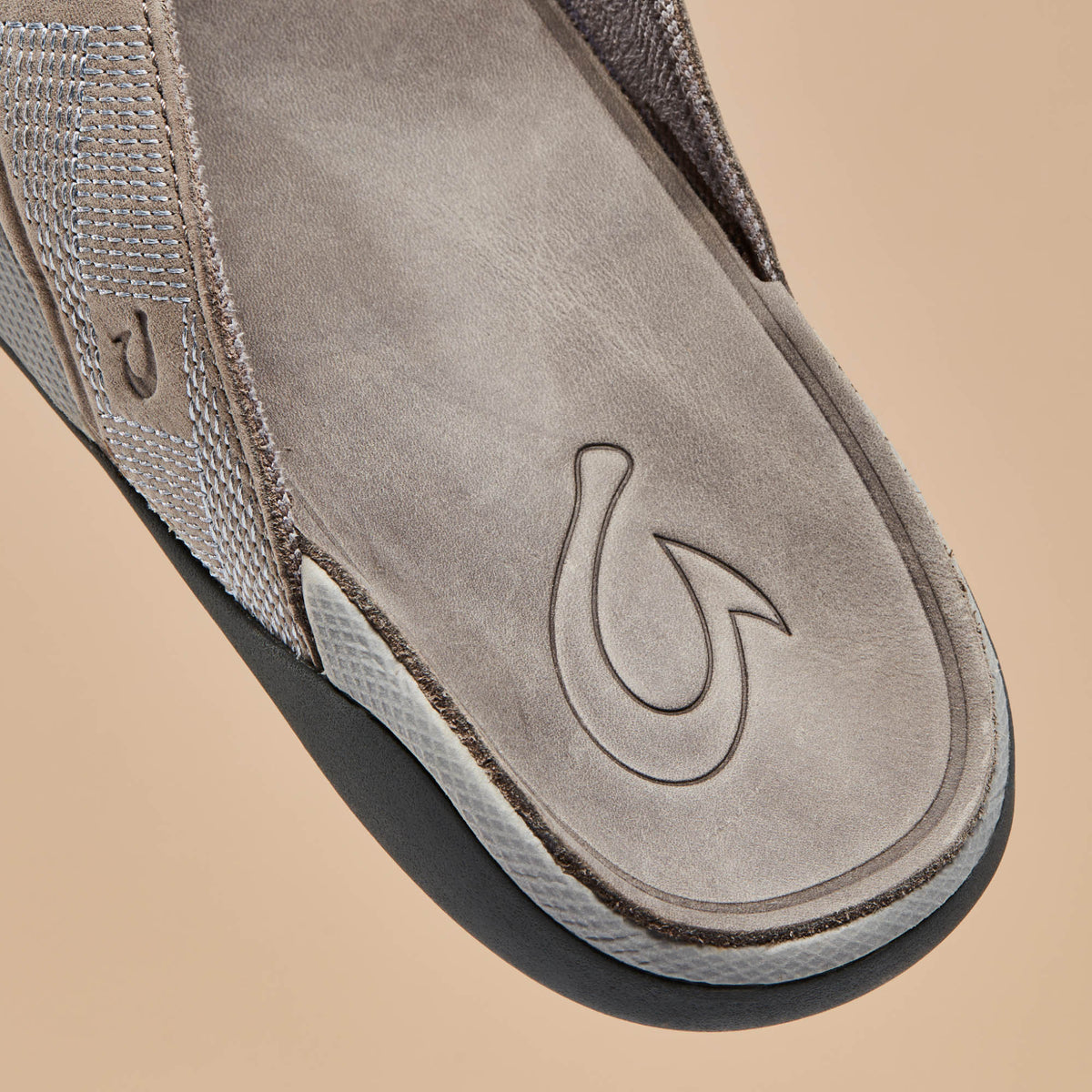 OluKai Men | Tuahine Men's Waterproof Leather Beach Sandals - Lagoon